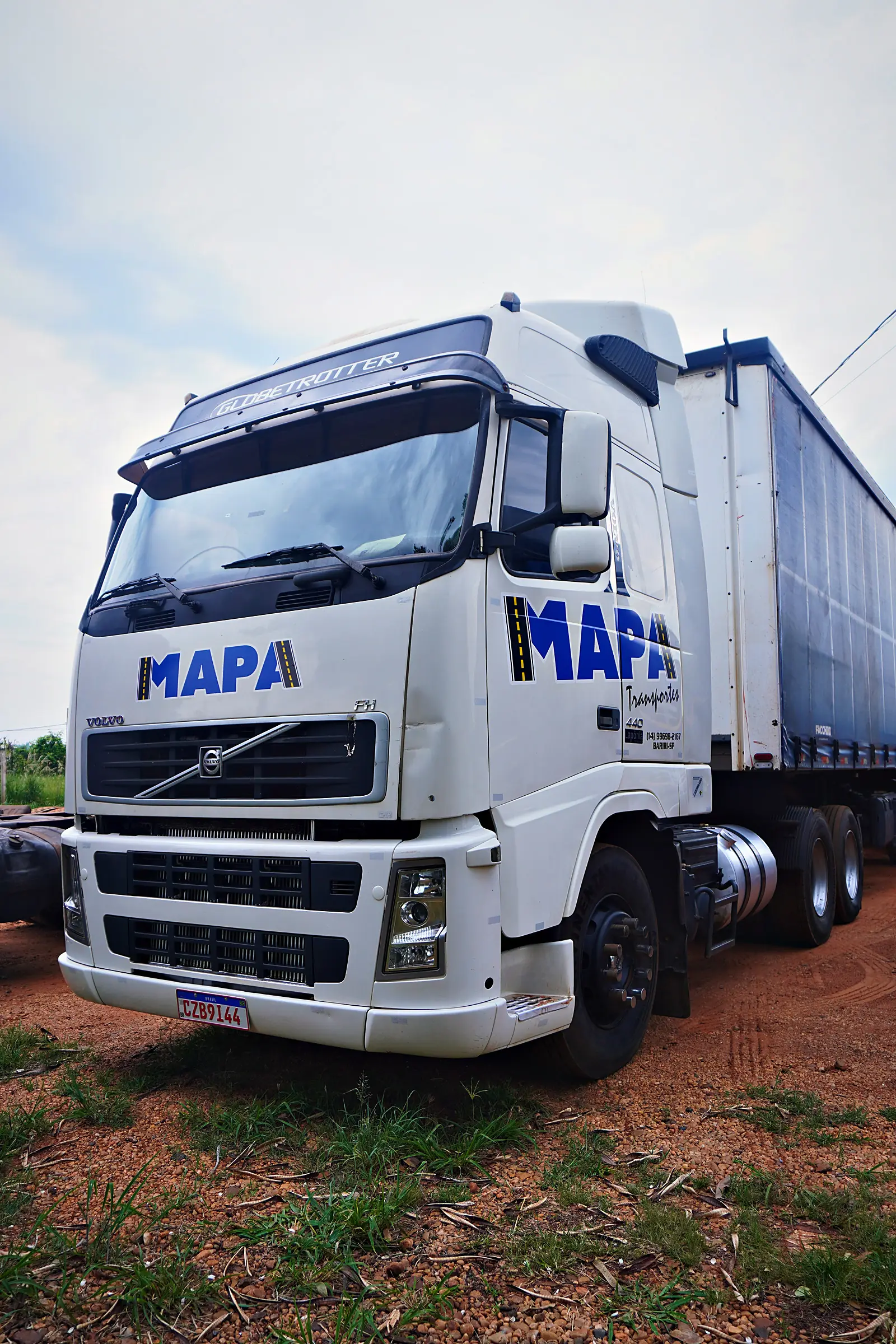 Carga fechada da Mapa Transportes saindo para Itapagipe e região